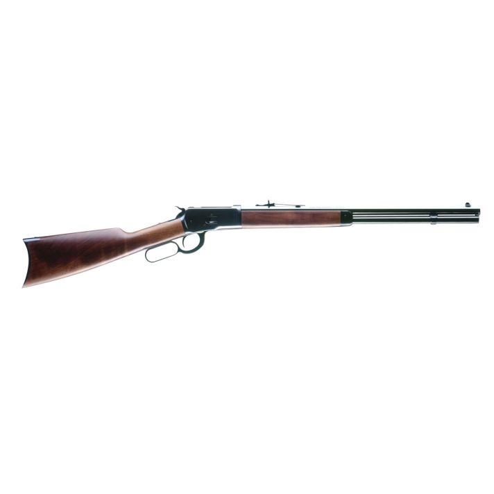 Winchester Repeating Arms 534162137 Model 1892 Short Rifle Full Size 357 Mag 10+1 20" Brushed Polish Blued Sporter Barrel, Drilled & Tapped Steel Receiver, Satin Oiled Walnut Straight Grip Stock