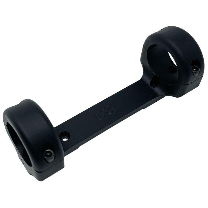 DNZ 11080 Game Reaper-Ruger Scope Mount/Ring Combo Matte Black 1"