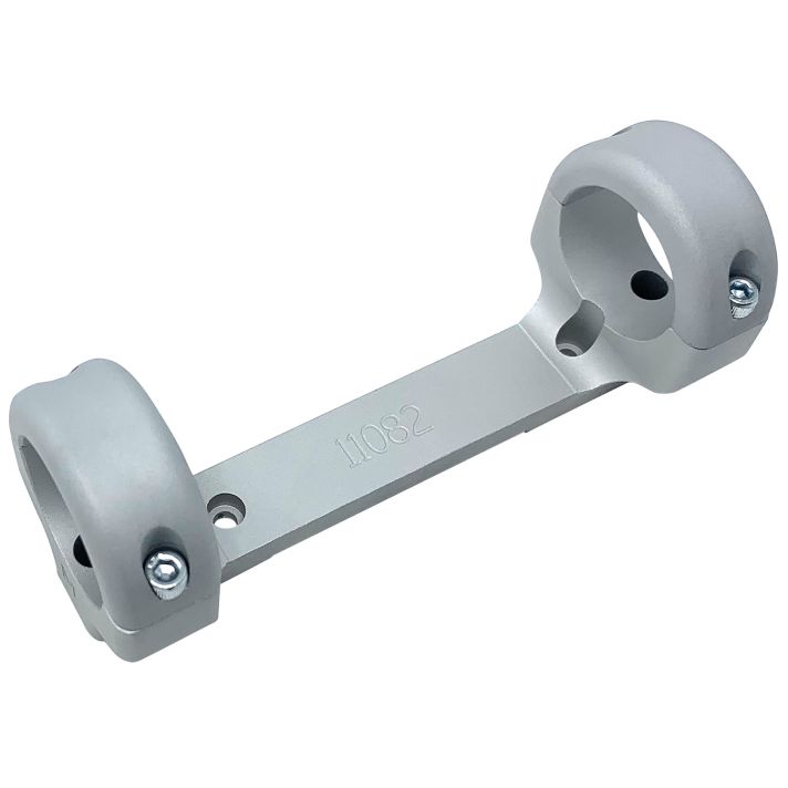 DNZ 11083 Game Reaper-Ruger Scope Mount/Ring Combo Silver 1"