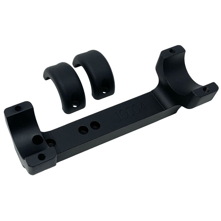 DNZ 10004 Game Reaper Thompson/Center Scope Mount/Ring Combo Matte Black 1"