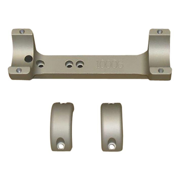 DNZ 10005 Game Reaper Thompson/Center Scope Mount/Ring Combo Silver 1"