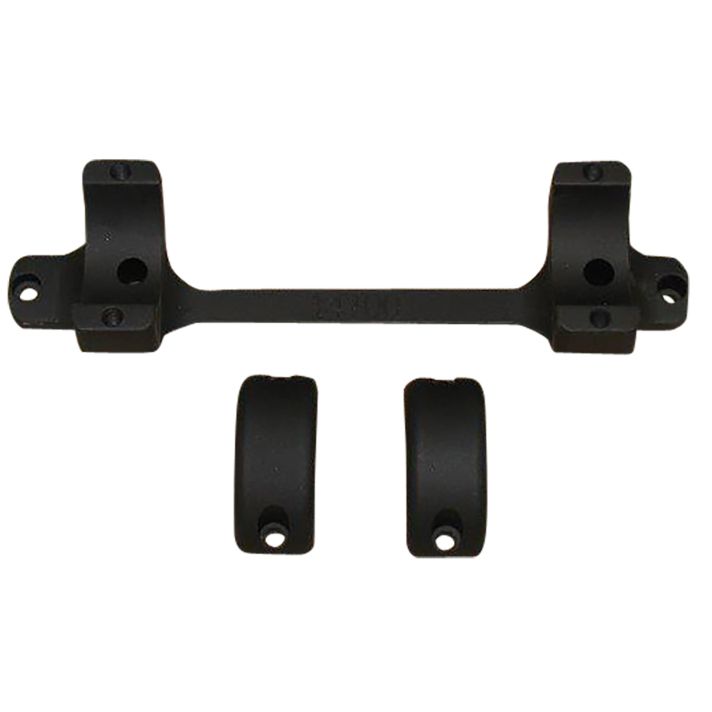 DNZ 12700 Game Reaper-Remington Scope Mount/Ring Combo Matte Black 1"