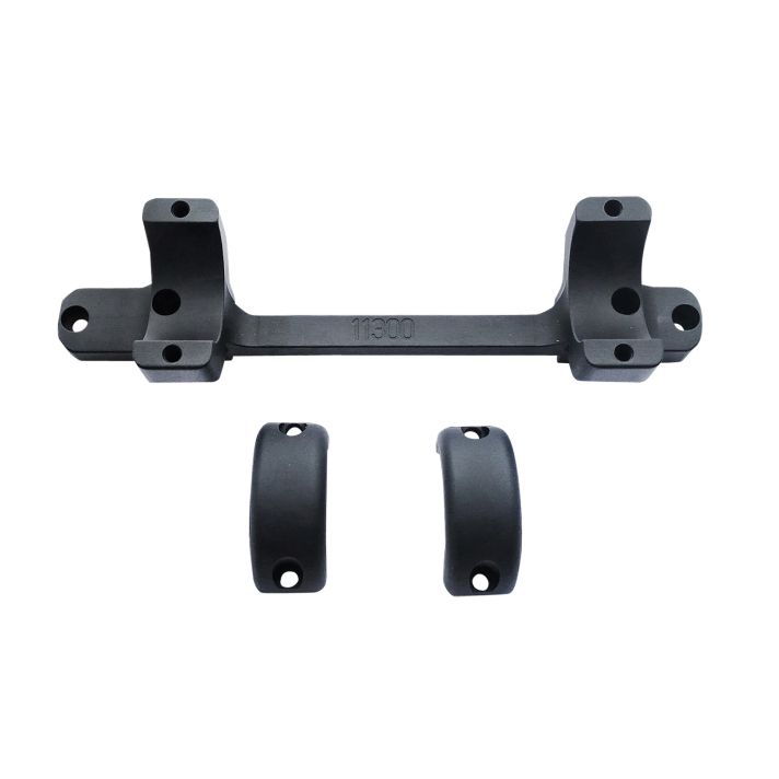 DNZ 11300 Game Reaper-Howa Scope Mount/Ring Combo Matte Black 1"