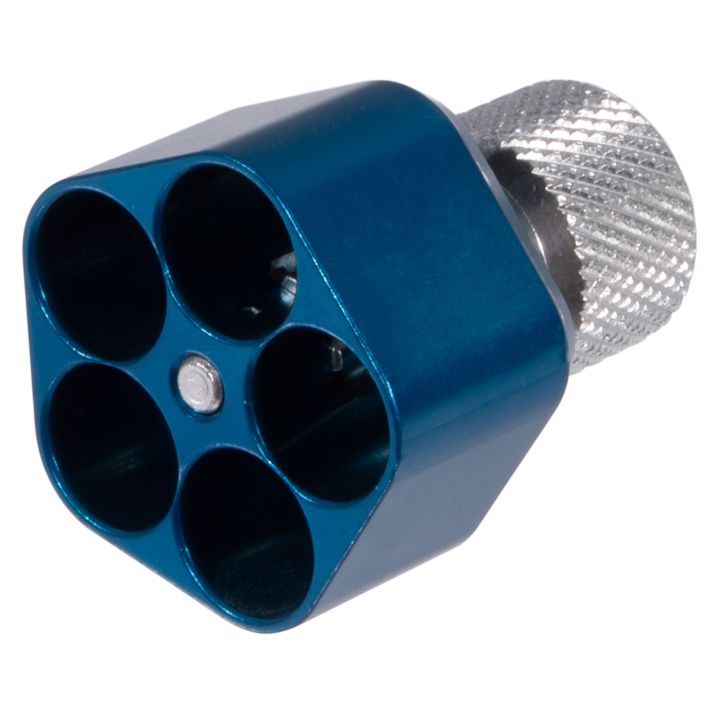 Pachmayr 02650 Competition Speedloader made of Aluminum with Blue Finish for S&W J Frame