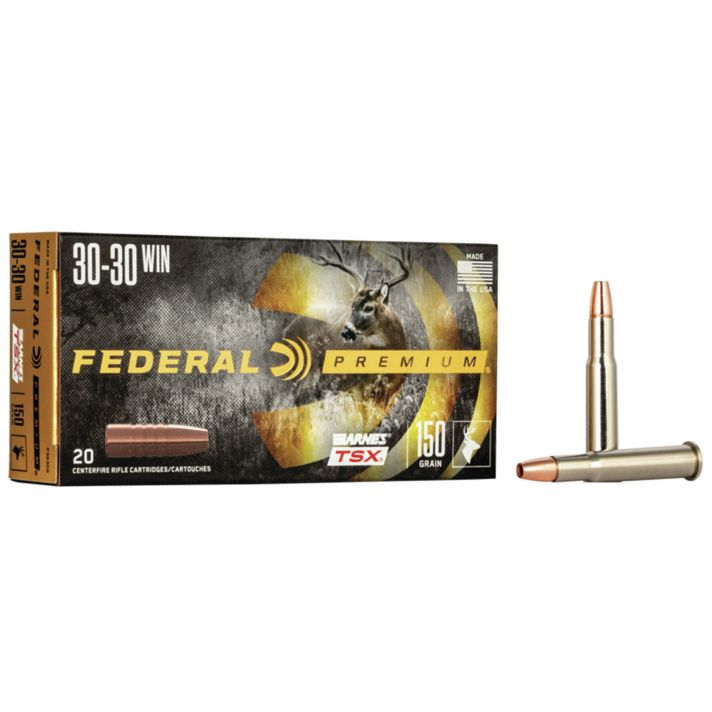 Federal P3030G Premium30-30Win 150gr Barnes TSX 20 Per Box/10 Case