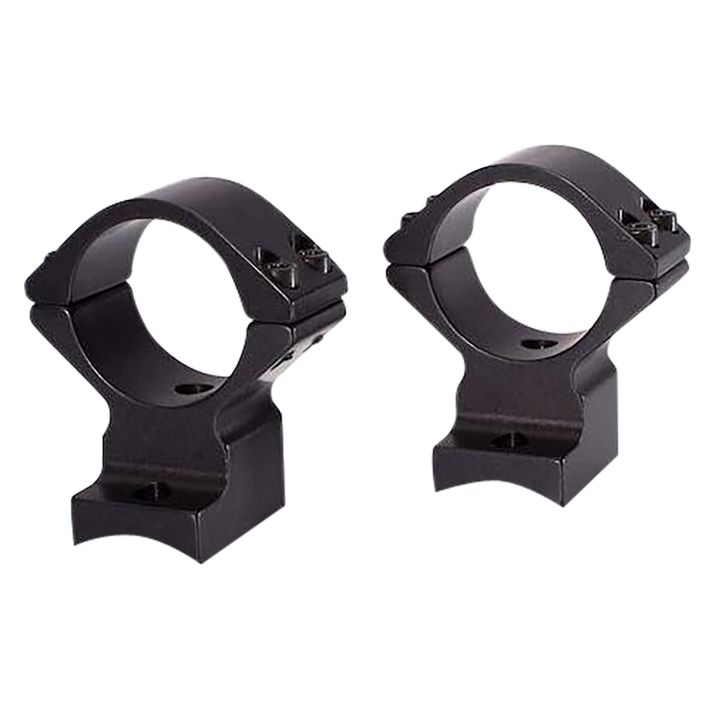 Talley 940705 Scope Mount/Ring ComboBlack Anodized 1" Tube Weatherby Mark V Medium Rings Magnum Action