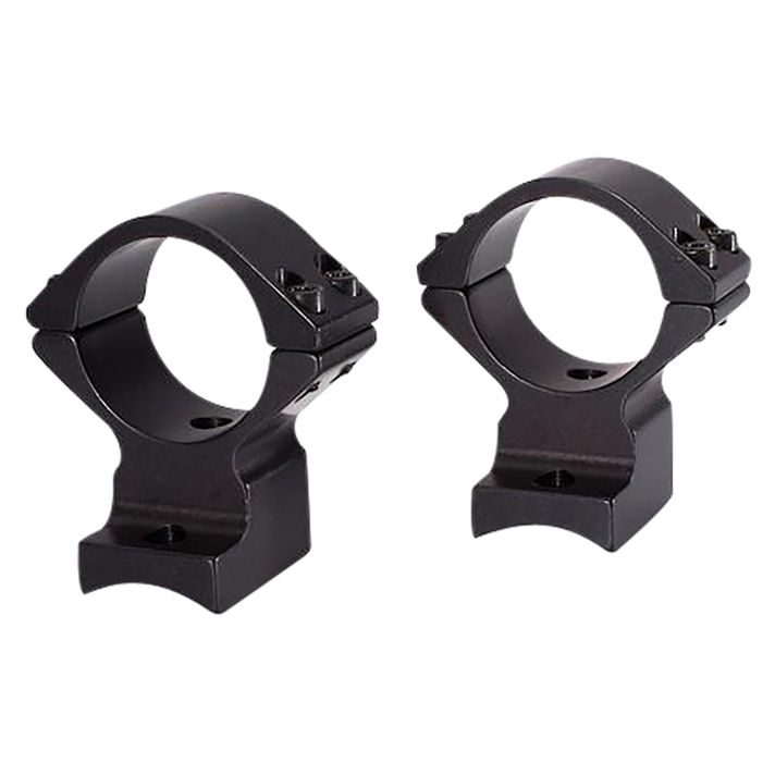 Talley 940734 Scope Mount/Ring ComboBlack Anodized 1" Tube Weatherby Vanguard Medium Rings