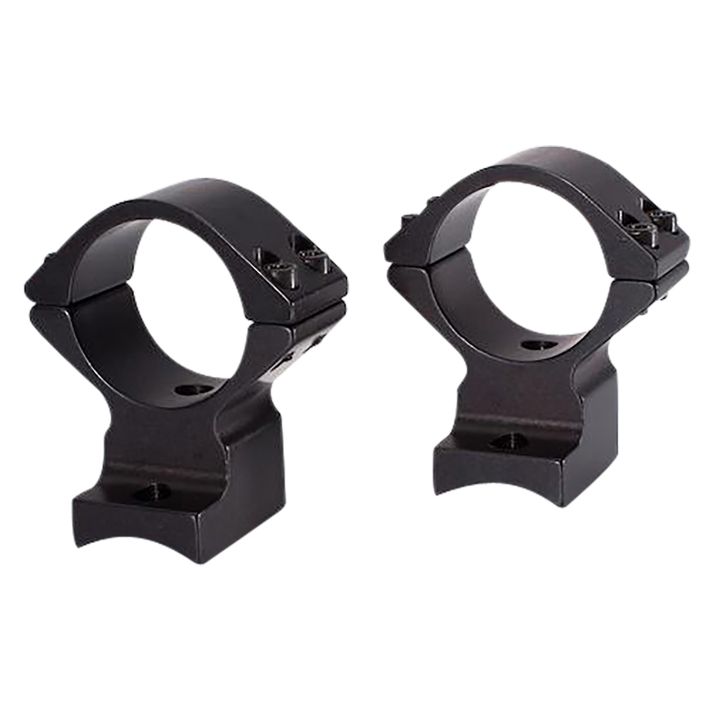 Talley 930702 Scope Mount/Ring ComboBlack Anodized 1" Tube Winchester Model 70 Low Rings