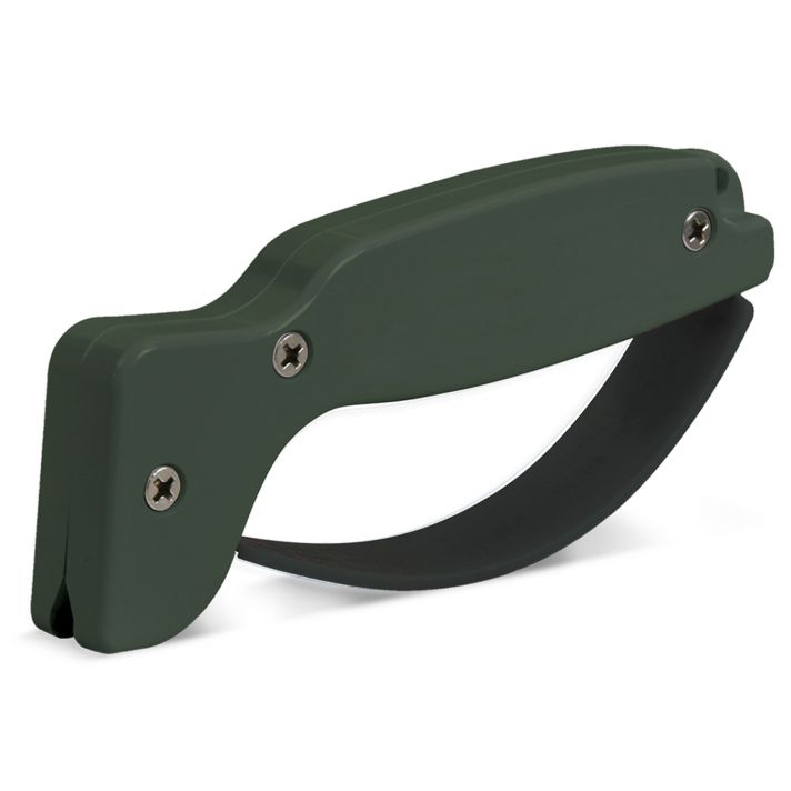 AccuSharp 008C SharpenerHand Held Hard Diamond Sharpener Ergonomic Olive Drab Handle