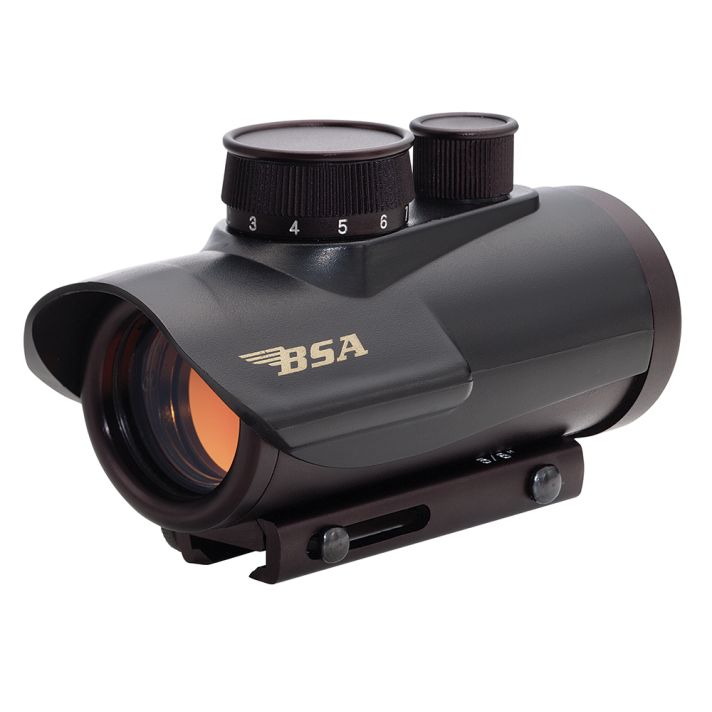 BSA RD30 30mm Red DotMatte Black 1 x 30 mm 5 MOA Red Dot