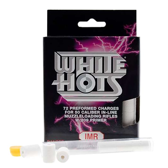 IMR WHP50 White Hots50 Cal Muzzleloader 72 Charges Per Box 16