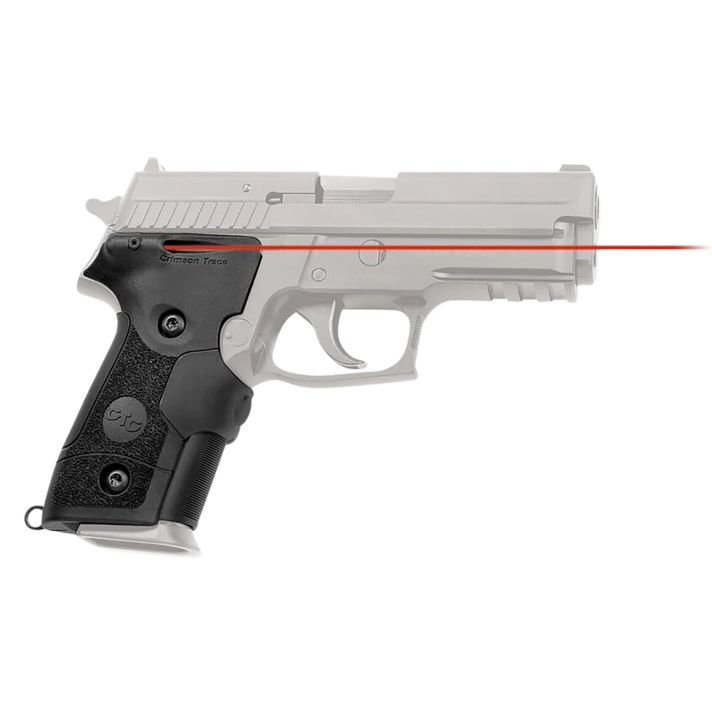 Crimson Trace 0124901 LG-429 Front Activation LasergripsBlack Red Laser Sig Sauer P228/P229