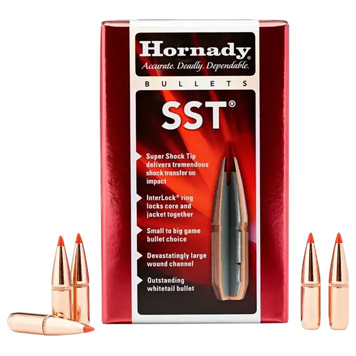 Hornady 26302 SST6.5mm .264 140 gr Super Shock Tip 100 Per Box/ 15 Case