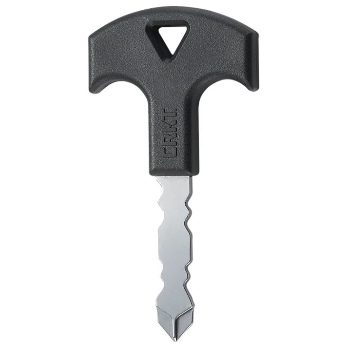 CRKT 9705 Williams Defense Key Matte Black 3CR13 Steel Includes Phillips Screwdriver