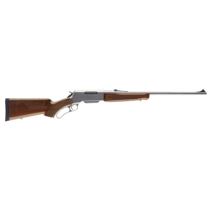 Browning 034018111 BLR Lightweight 243 Win 4+1 20" Matte Stainless/ 20" Button-Rifled Barrel, Matte Nickel Aluminum Receiver, Gloss Black Walnut/ Fixed Pistol Grip Stock, Right Hand