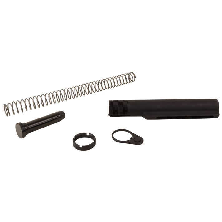 Advanced Technology A5101050 Commercial Buffer Tube AssemblyAR-15 Black Anodized 6061-T6 Aluminum