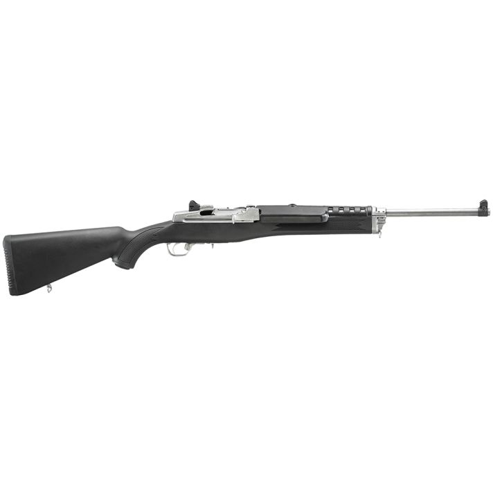Ruger 5853 Mini Thirty7.62x39mm 20+1 18.50" Matte Stainless Steel Barrel, Matte Stainless Steel Receiver w/Picatinny Rail, Black Synthetic Fixed Stock, Right Hand