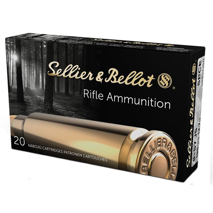 Sellier & Bellot SB857JSB Rifle8x57JS 196gr Soft Point Cut Through Edge 20 Per Box/20 Case