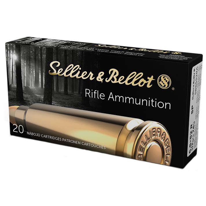 Sellier & Bellot SB6552RA Rifle6.5x52mmR 117gr Soft Point 20 Per Box/25 Case