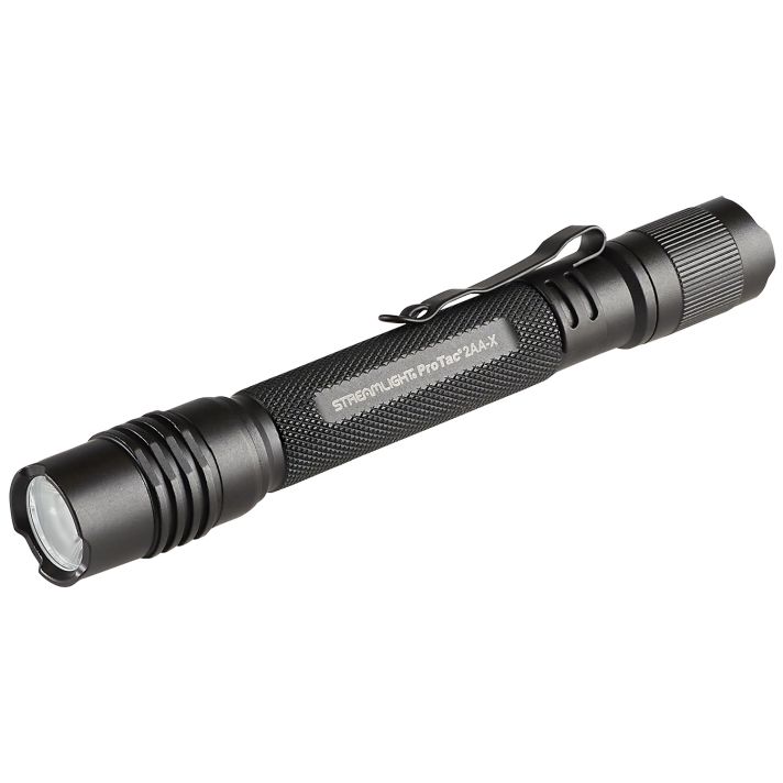 Streamlight 88033 ProTac 2AA FlashlightBlack Anodized 18/250 Lumens White C4 LED
