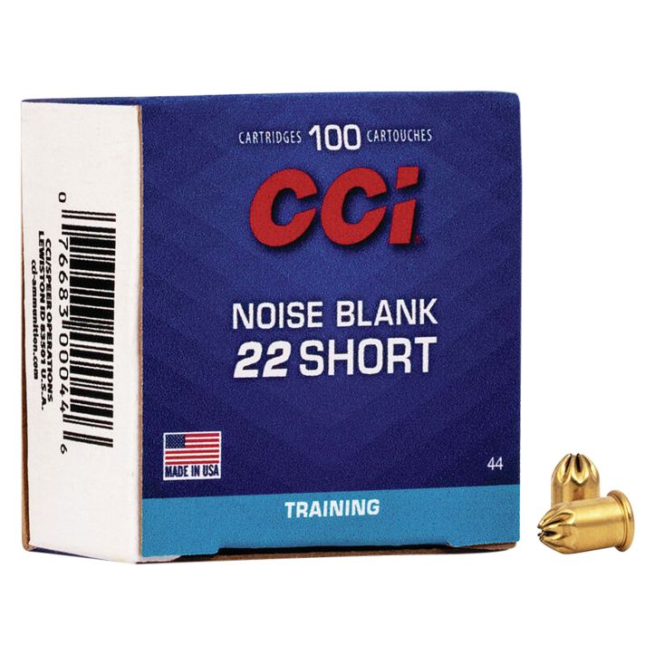 CCI 0044 Noise Blanks22Short 100 Per Box/50 Case