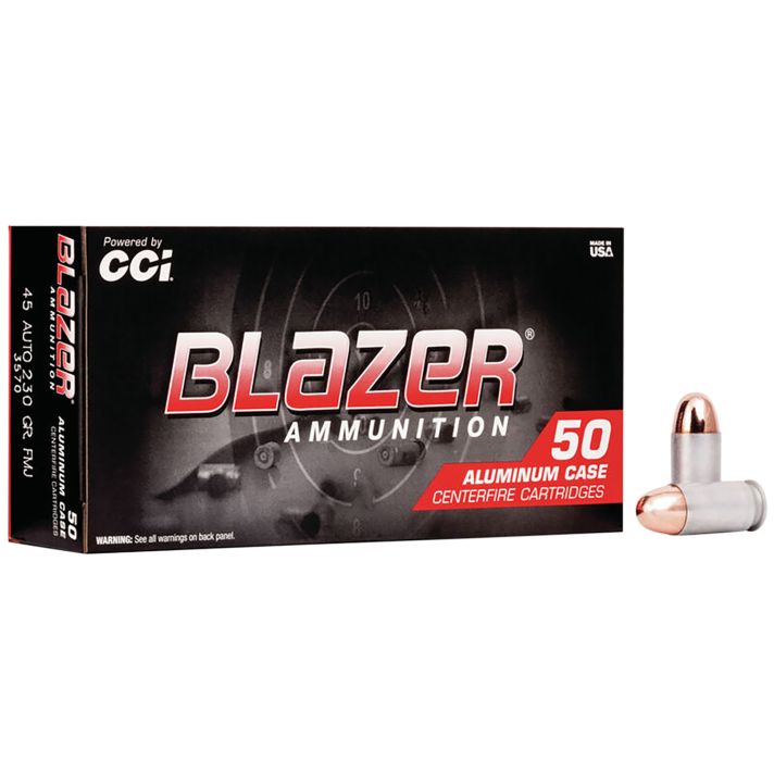 CCI 3570 Blazer Handgun 45ACP 230gr Full Metal Jacket 50 Per Box/20 Case