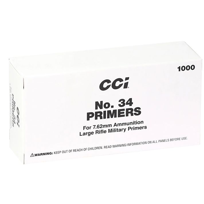 CCI 2 Mil-Spec No. 34 7.62mm Rifle 1000/Box
