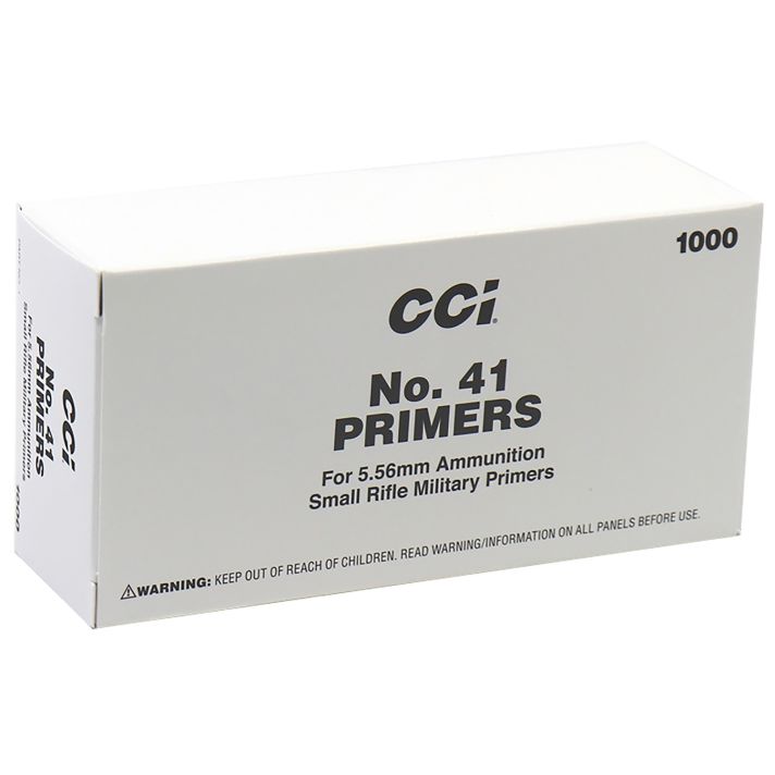 CCI 1 Mil-Spec No. 41 5.56x45mm NATO Rifle 1000/Box