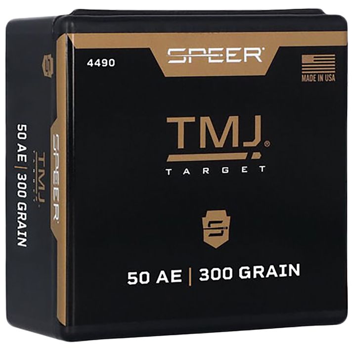 Speer 4490 TMJ50Cal 300gr Total Metal Jacket 50 Per Box/5 Case
