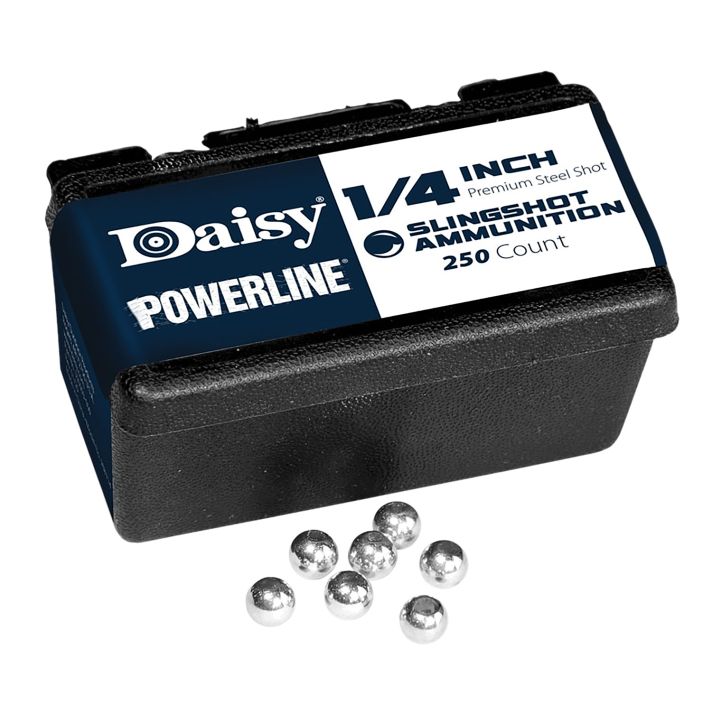 Daisy 8114 Powerline Premium 1/4" Steel 250 Per Box