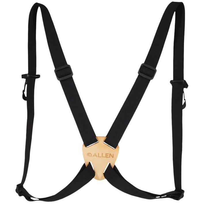 Allen 199 Deluxe Binocular Strap 1.25" Adjustable Black Elastic