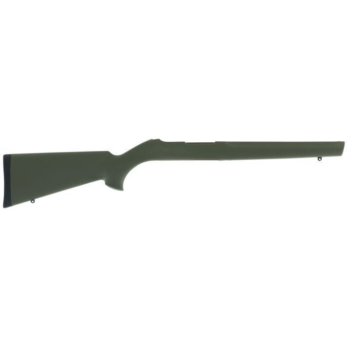 Hogue 22210 OverMolded Rifle Stock Aluminum Pillar Bedded OD Green Synthetic for Ruger 10/22 with .920 Barrel Diameter