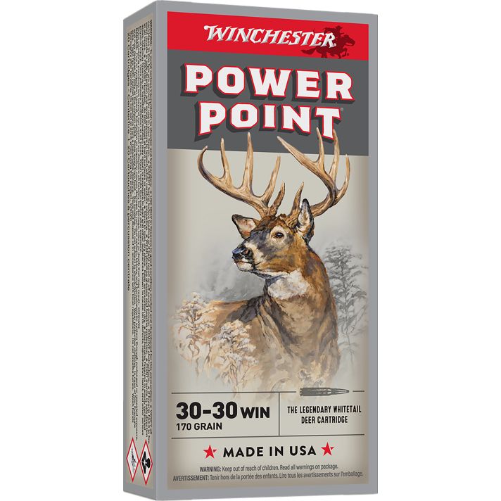 Winchester Ammo X30303 Power-Point30-30Win 170gr 20 Per Box/10 Case