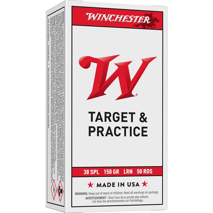 Winchester Ammo Q4196 USA38Special 150gr Lead Round Nose 20 Per Box/10 Case