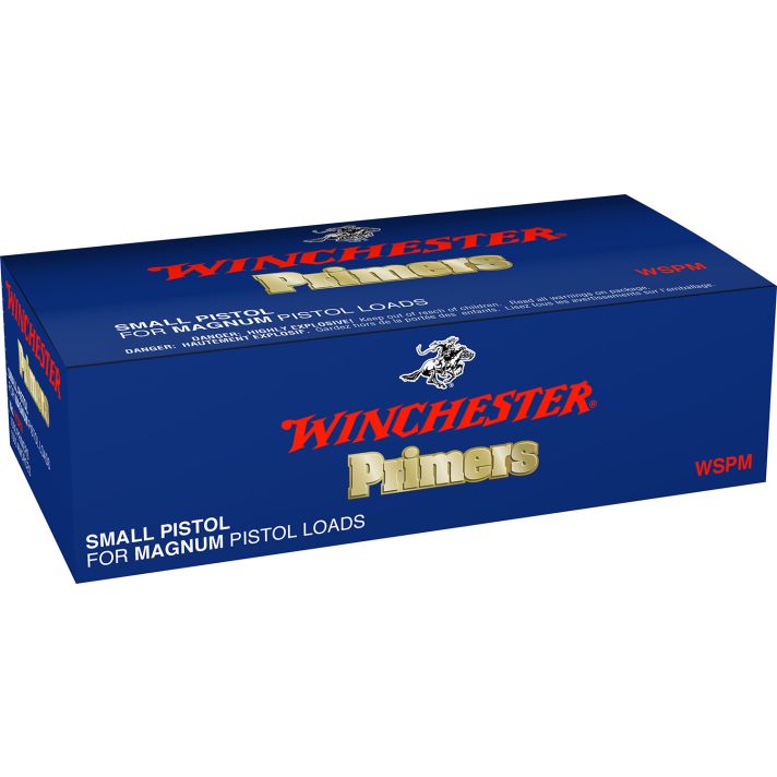 Winchester Ammo WSPM Centerfire #1-1/2M - 108 Small Magnum Pistol 1000 Per Box/5 Case