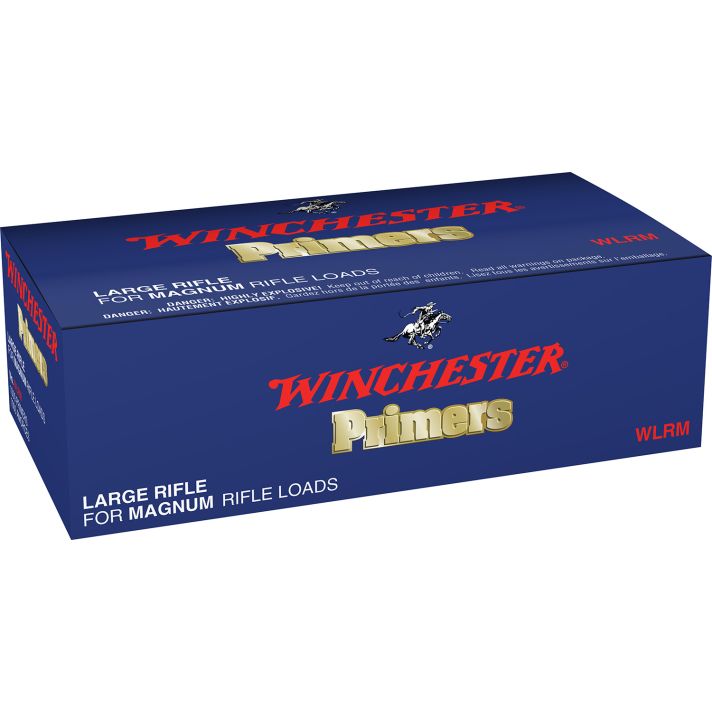 Winchester Ammo WLRM Centerfire #8-1/2M - 120 Large Magnum Rifle 1000 Per Box/5 Case