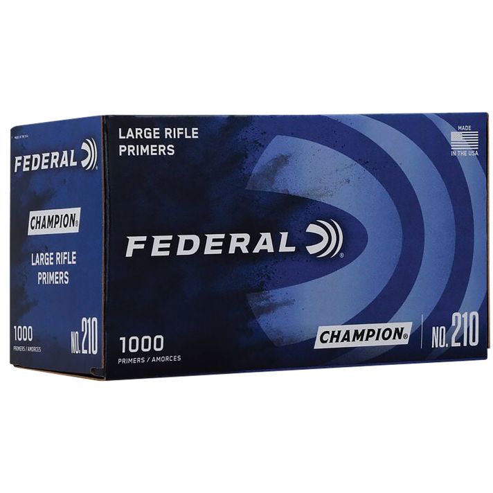 Federal 210 Champion Large Rifle Multi Caliber 1000 Per Box/5 Case