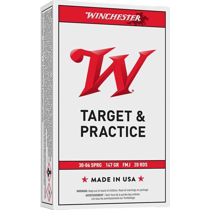 Winchester Ammo USA3006 USA30-06Springfield 147gr Full Metal Jacket 20 Per Box/10 Case