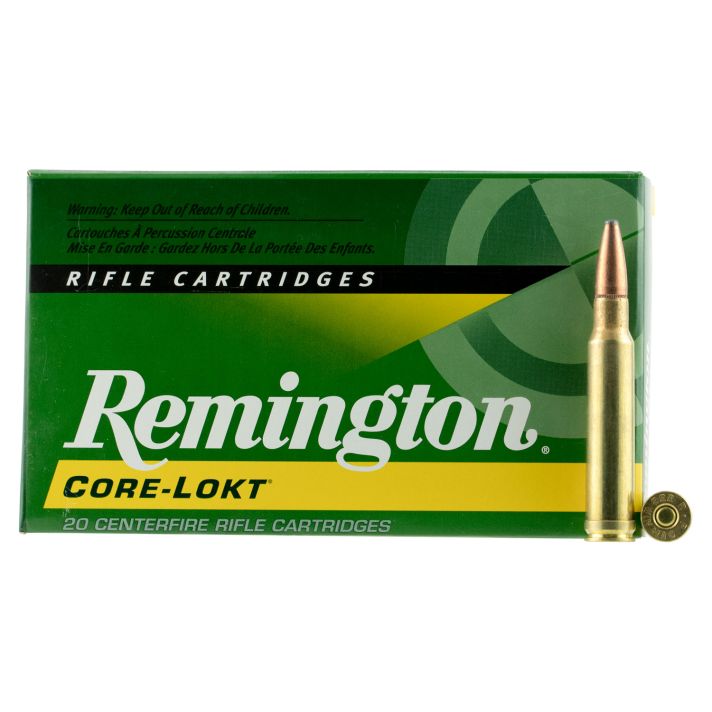 Remington Ammunition 22191 Core-Lokt338WinMag 250gr Core-Lokt Pointed Soft Point 20 Per Box/10 Case