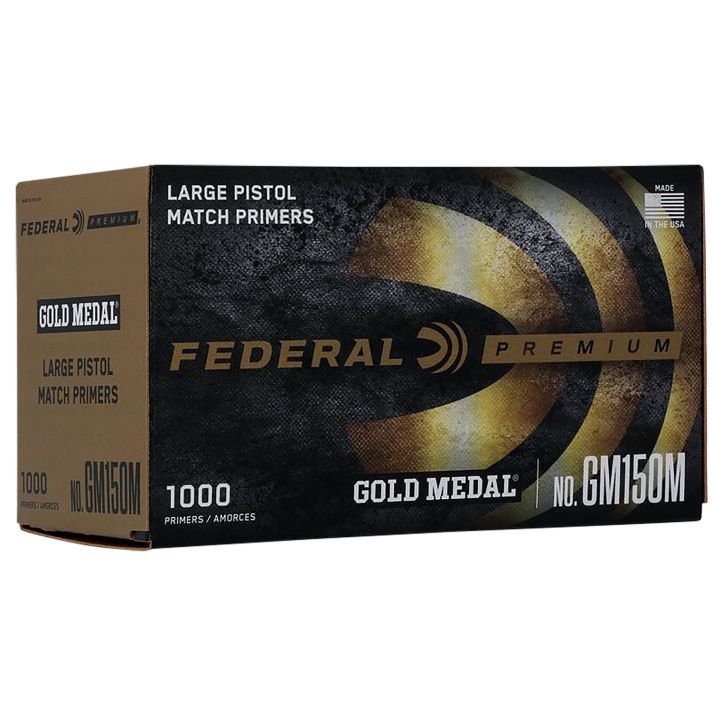 Federal GM150M Gold Medal Premium Multi Caliber Handgun 1000 Per Box/5 Case