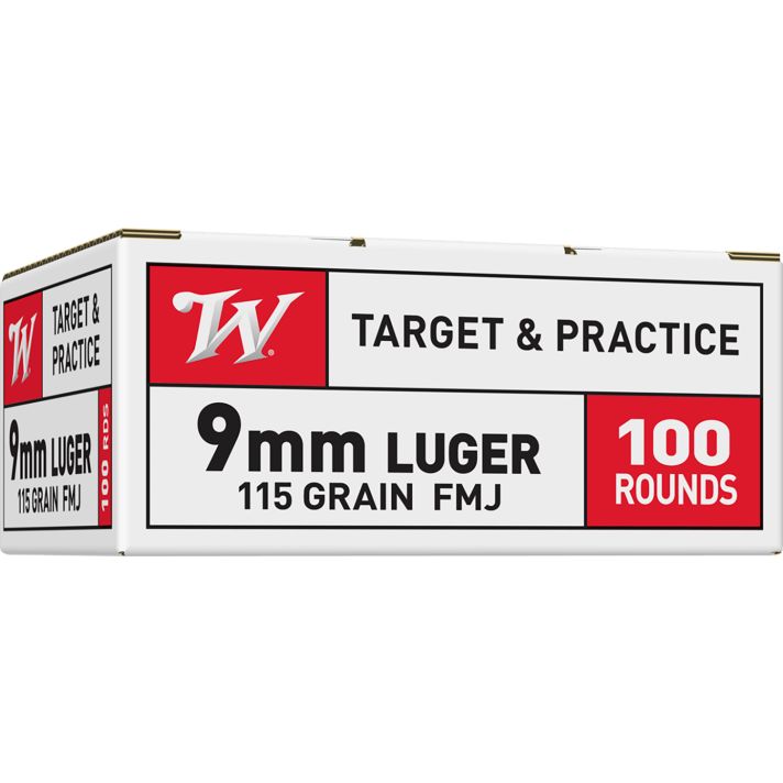 Winchester Ammo USA9MMVP USA Value Pack 9mmLuger 115gr Full Metal Jacket 100 Per Box/10 Case