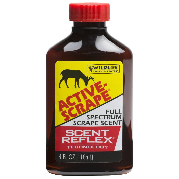 Wildlife Research 2404 Active-ScrapeDeer Attractant Doe In Estrus/Buck Urine Scent 4 oz Bottle