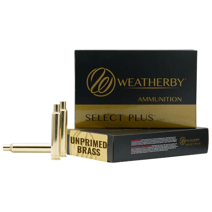 Weatherby BRASS340 Unprimed Cases340WthbyMag Rifle Brass 20/Box
