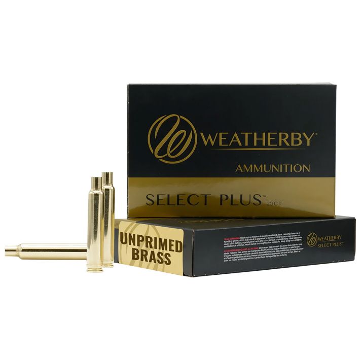 Weatherby BRASS303 Unprimed Cases30-378WthbyMag Rifle Brass 20/Box