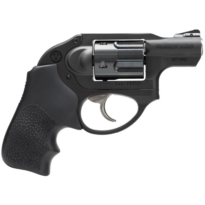 Ruger 5450 LCRSmall Frame 357 Mag 5rd 1.87" Matte Black Steel Barrel, Black PVD Cylinder, Matte Black Stainless Steel Frame, Hogue Tamer Monogrip Grip, Concealed Hammer