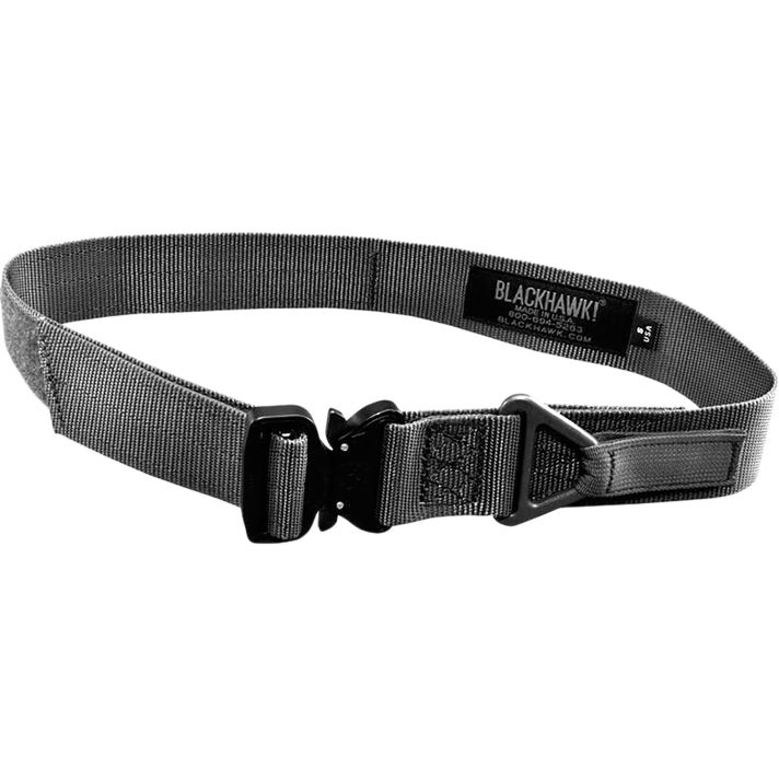 Blackhawk 41CQ00BK CQB Riggers Belt Black Nylon 34" 1.75" Wide Hook & Loop Closure