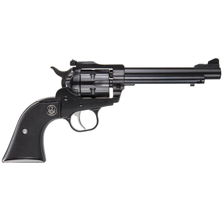 Ruger 0621 Single-Six Convertible 22 LR/22 WMR 6rd 5.50" Blued Alloy Steel Barrel, Cylinder & Frame, Checkered Rubber Grip, Transfer Bar Safety, Exposed Hammer