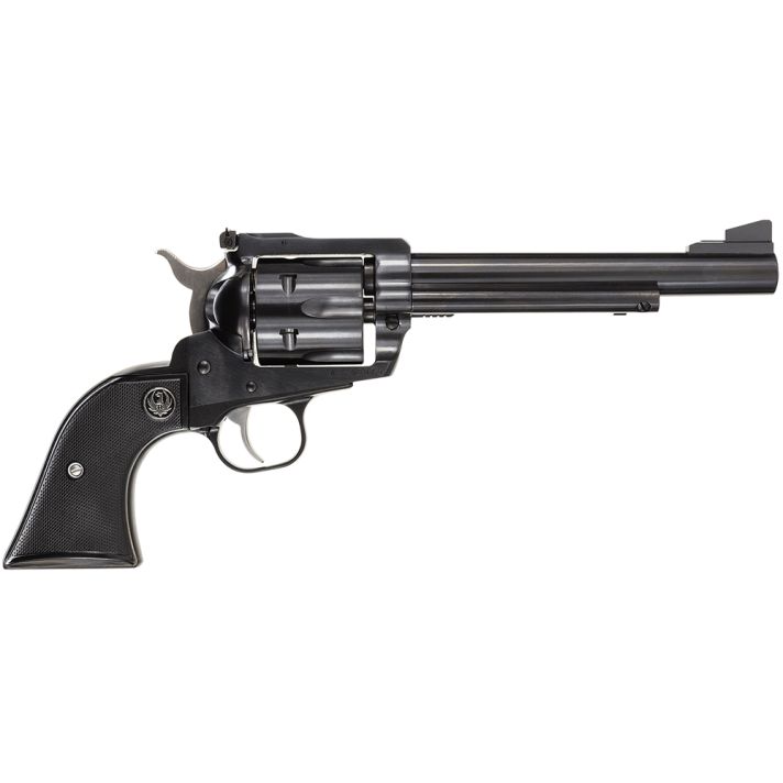 Ruger 0406 Blackhawk41 Rem Mag 6 Shot, 6.50" Blued Steel Barrel, Blued Cylinder, Blued Steel Frame, Black Checkered Rubber Grip, Exposed Hammer