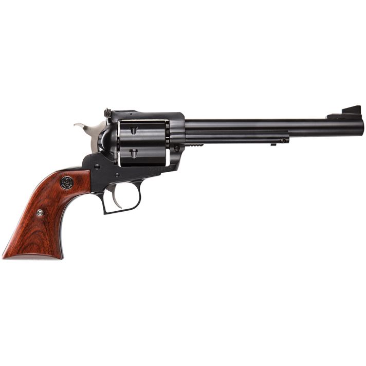 Ruger 0802 Super BlackhawkLarge Frame 44 Rem Mag/44 Special 6rd 7.50" Blued Alloy Steel Barrel, Cylinder & Frame, Hardwood Grip, Transfer Bar Safety, Exposed Hammer