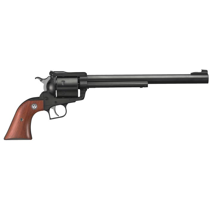 Ruger 0807 Super BlackhawkLarge Frame 44 Rem Mag/44 Special 6rd 10.50" Blued Alloy Steel Barrel, Cylinder & Frame, Hardwood Grip, Transfer Bar Safety, Exposed Hammer